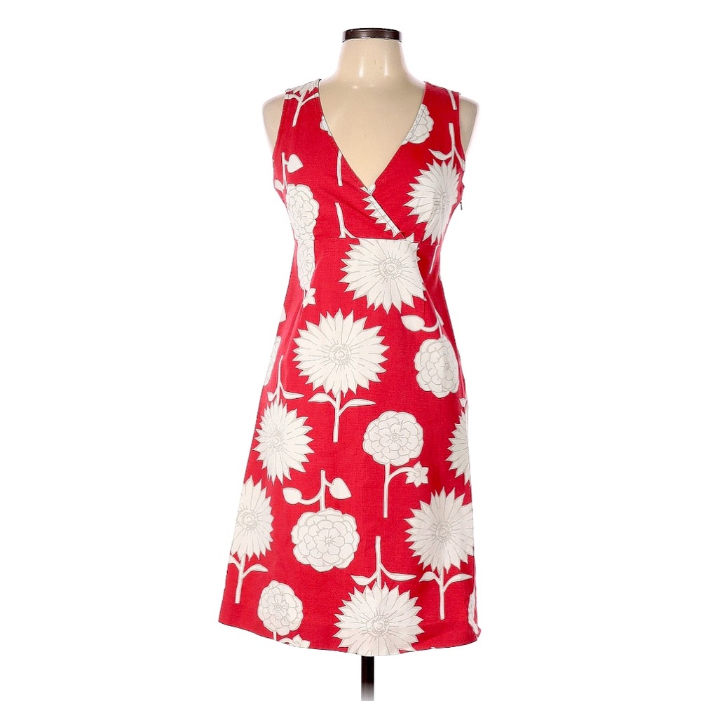 Boden Sleeveless Floral Sunflower Dress | 6L US (10L UK)
